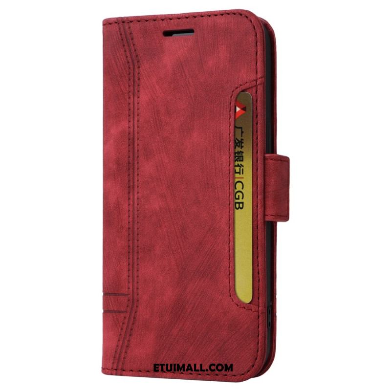 Etui Folio iPhone 16 Plus Przednie Etui Na Karty Betopnice Etui Ochronne