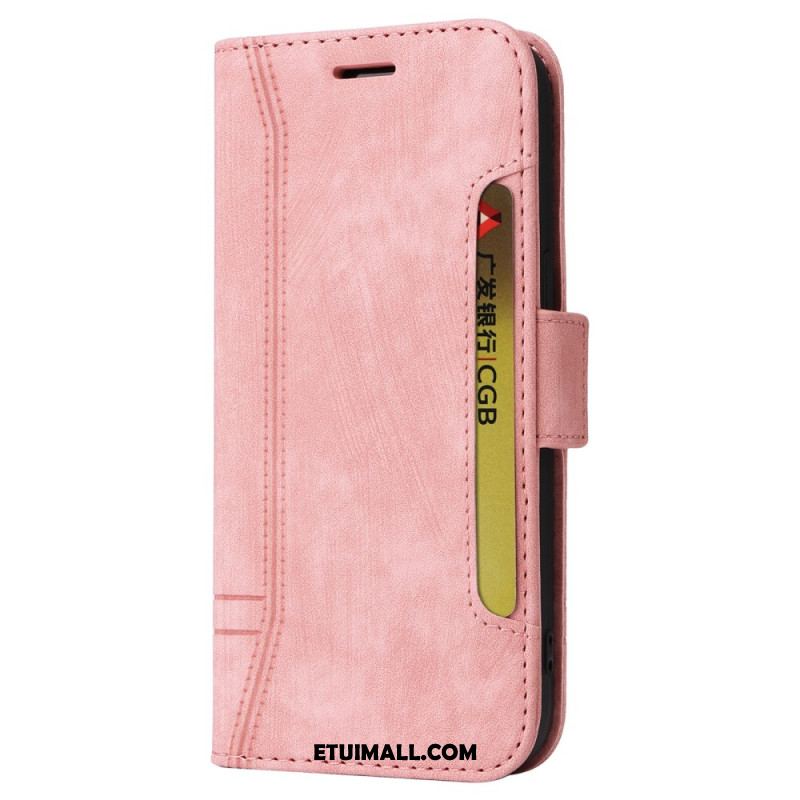 Etui Folio iPhone 16 Plus Przednie Etui Na Karty Betopnice Etui Ochronne