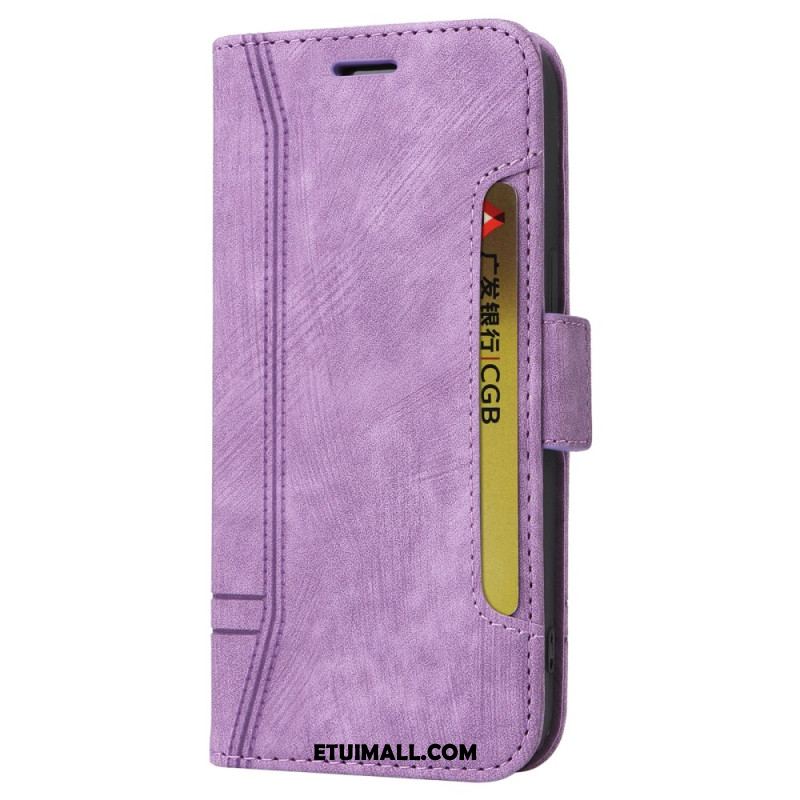 Etui Folio iPhone 16 Plus Przednie Etui Na Karty Betopnice Etui Ochronne