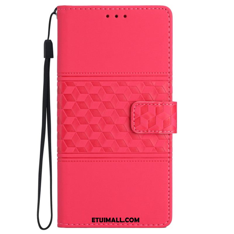 Etui Folio iPhone 16 Pro Fryz Z Paskiem