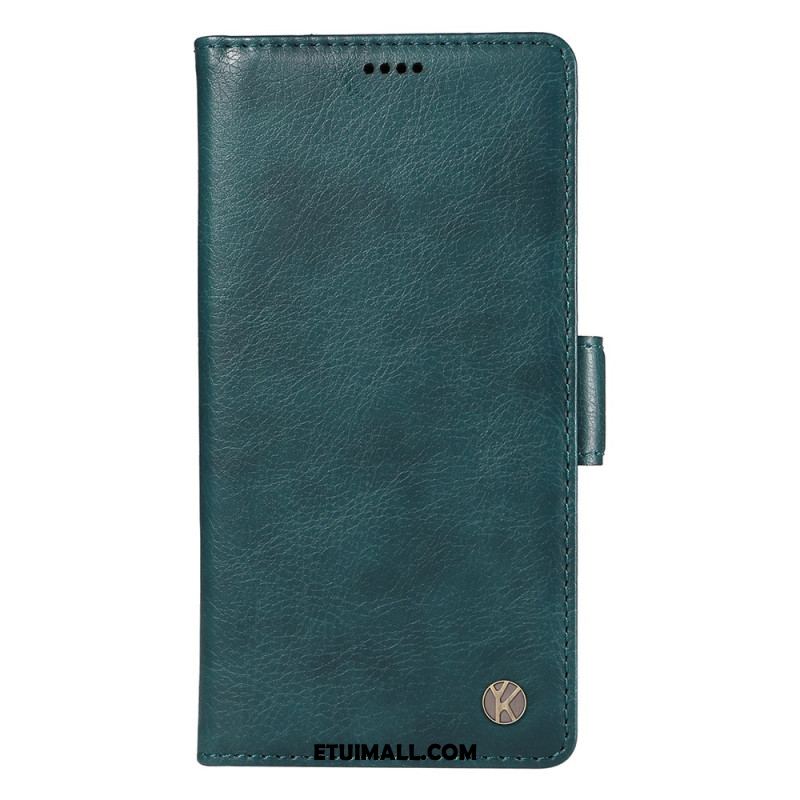 Etui Folio iPhone 16 Pro Max Vintage Yikatu Etui Ochronne