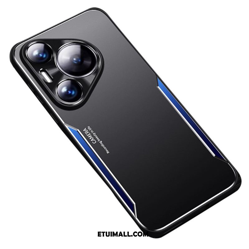 Etui Huawei Pura 70 Pro Efekt Metalu Etui Ochronne