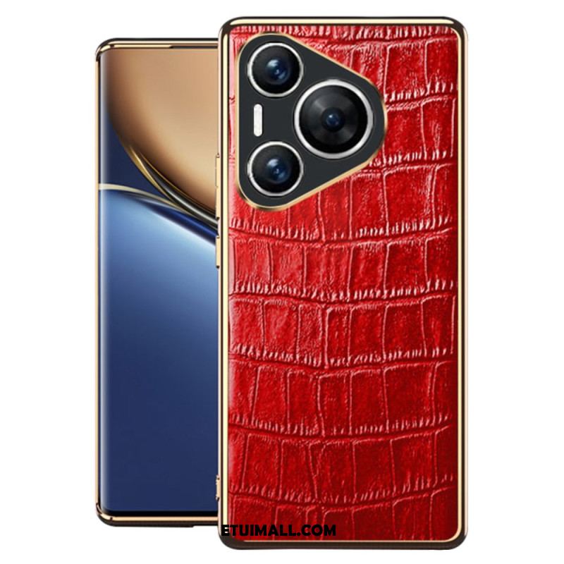 Etui Huawei Pura 70 Styl Krokodyla