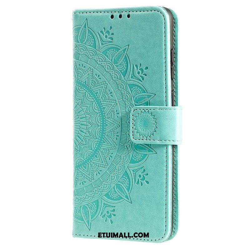 Etui Na Telefon Pokrowce do Realme C35 z Łańcuch Paskowata Mandala