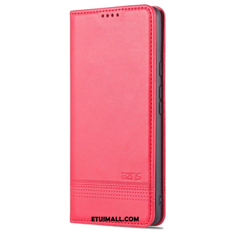 Etui Na Telefon do Google Pixel 6 Pro Etui Folio Stylizacja Skóry Azns