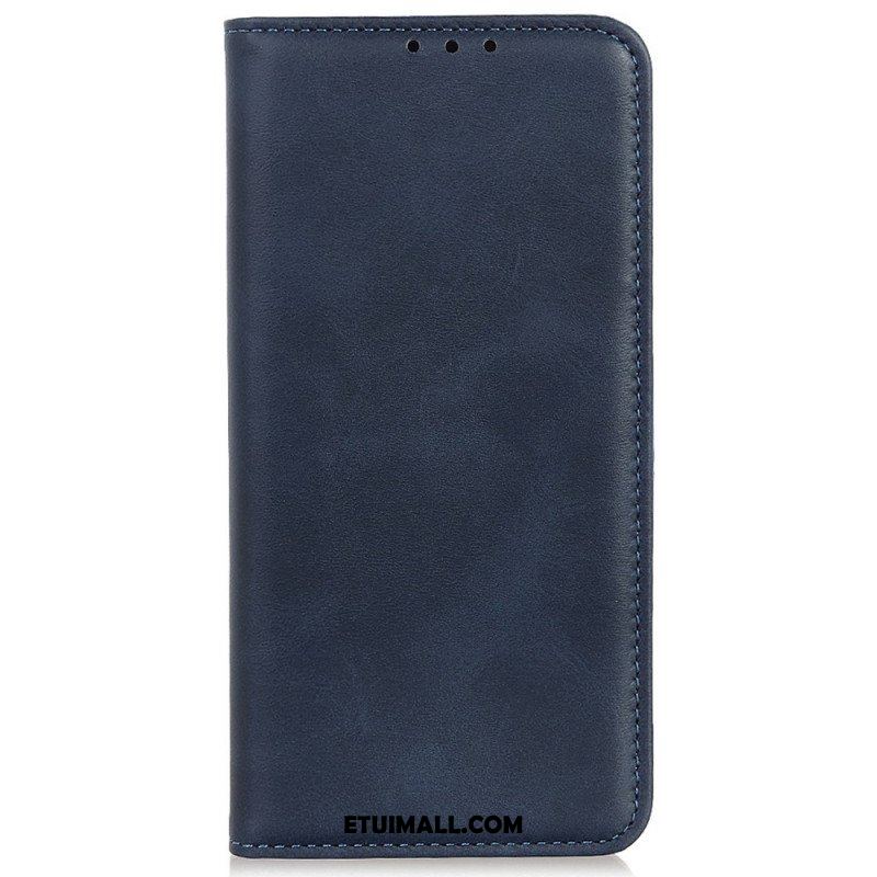 Etui Na Telefon do Honor 50 Lite Etui Folio Elegancka Dwoina Skórzana