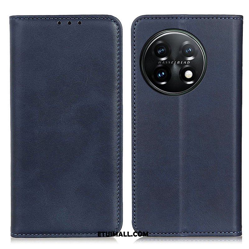 Etui Na Telefon do OnePlus 11 5G Etui Folio Elegancka Dwoina Skórzana