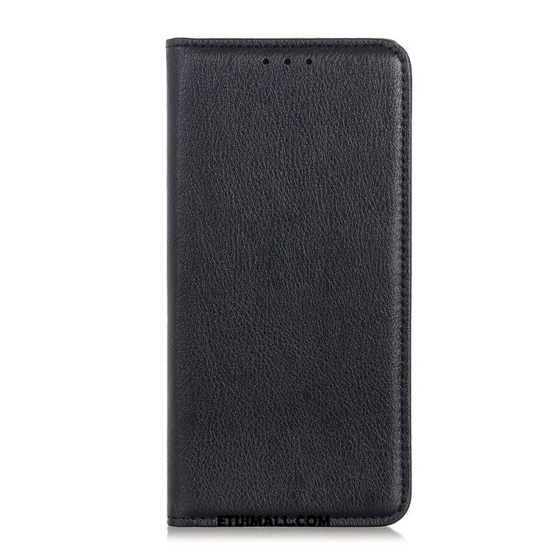 Etui Na Telefon do Oppo Find X5 Lite Etui Folio Dwoina Skóry Liczi