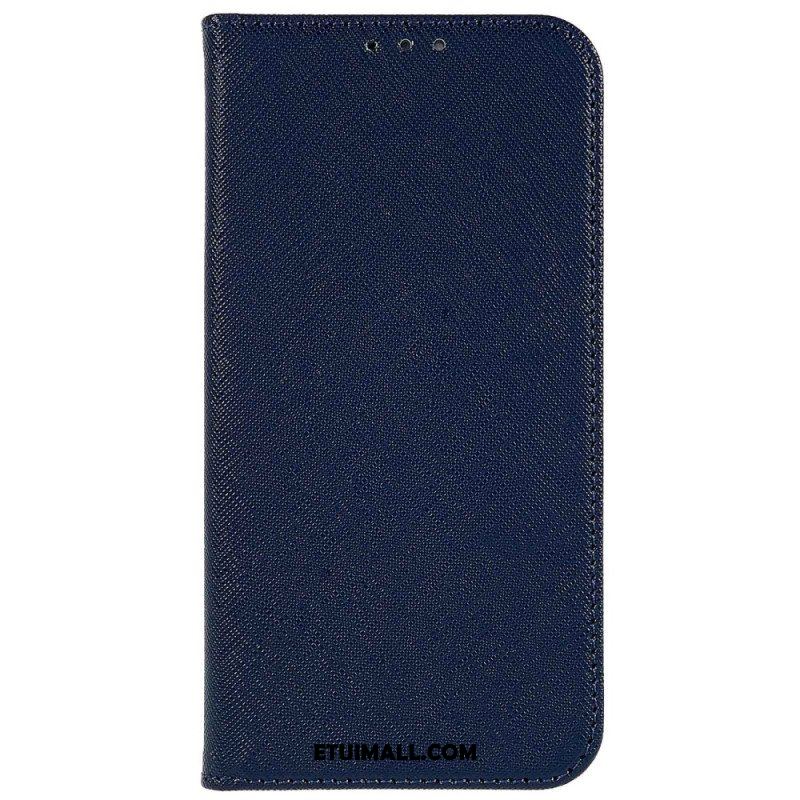 Etui Na Telefon do Samsung Galaxy A53 5G Etui Folio Teksturowana Sztuczna Skóra