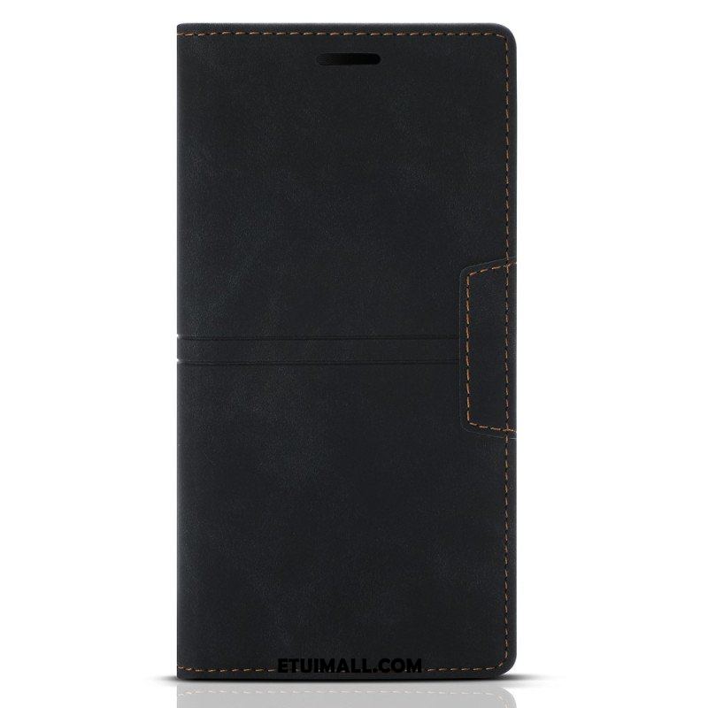 Etui Na Telefon do Samsung Galaxy A54 5G Etui Folio Stylowa Skórzana Moda