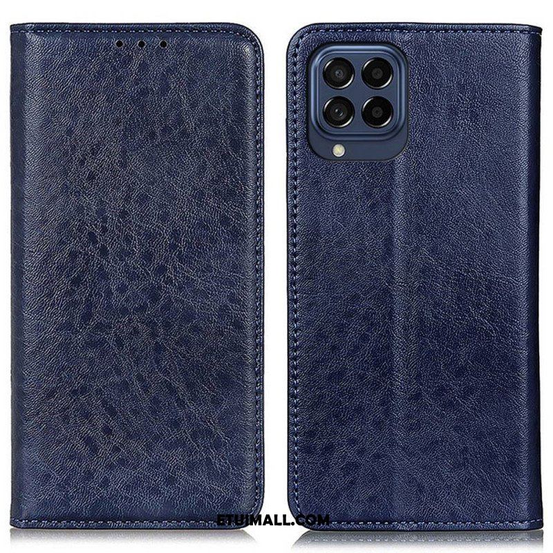 Etui Na Telefon do Samsung Galaxy M53 5G Etui Folio Rzemienna Tekstura