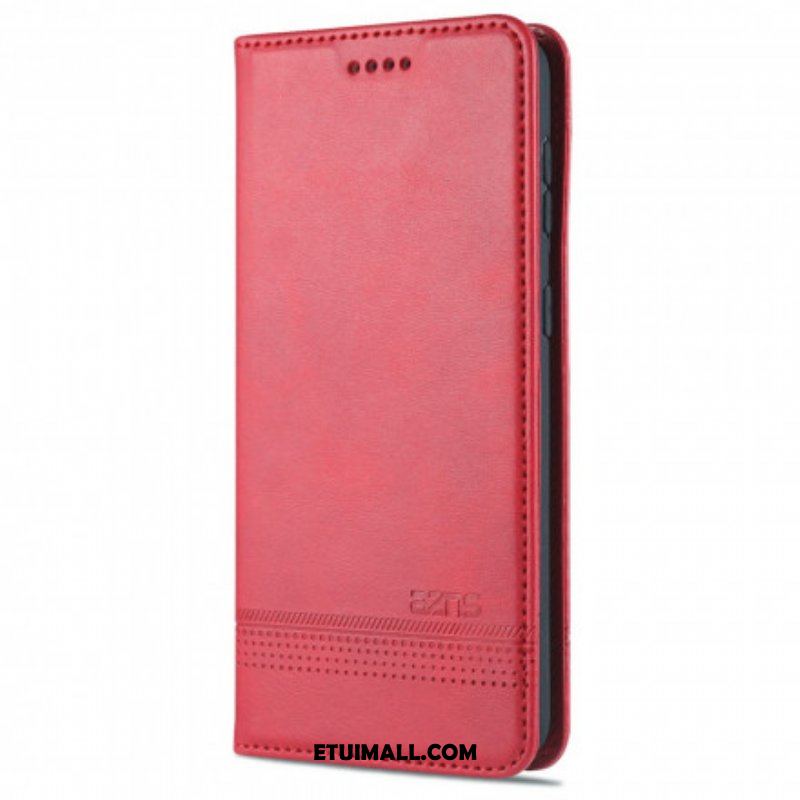 Etui Na Telefon do Samsung Galaxy S21 5G Etui Folio Stylizacja Skóry Azns