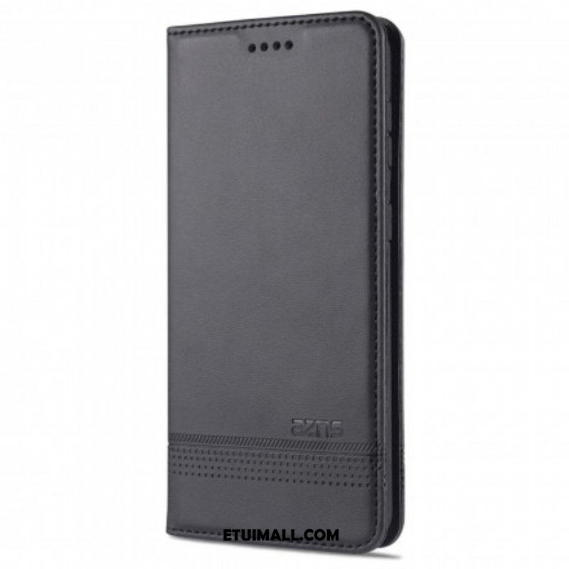 Etui Na Telefon do Samsung Galaxy S21 Ultra 5G Etui Folio Stylizacja Skóry Azns