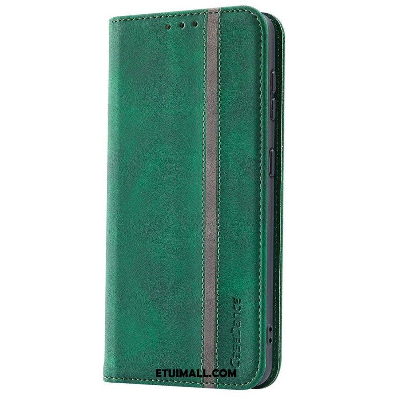 Etui Na Telefon do Samsung Galaxy S22 5G Etui Folio Casedance Ze Sztucznej Skóry