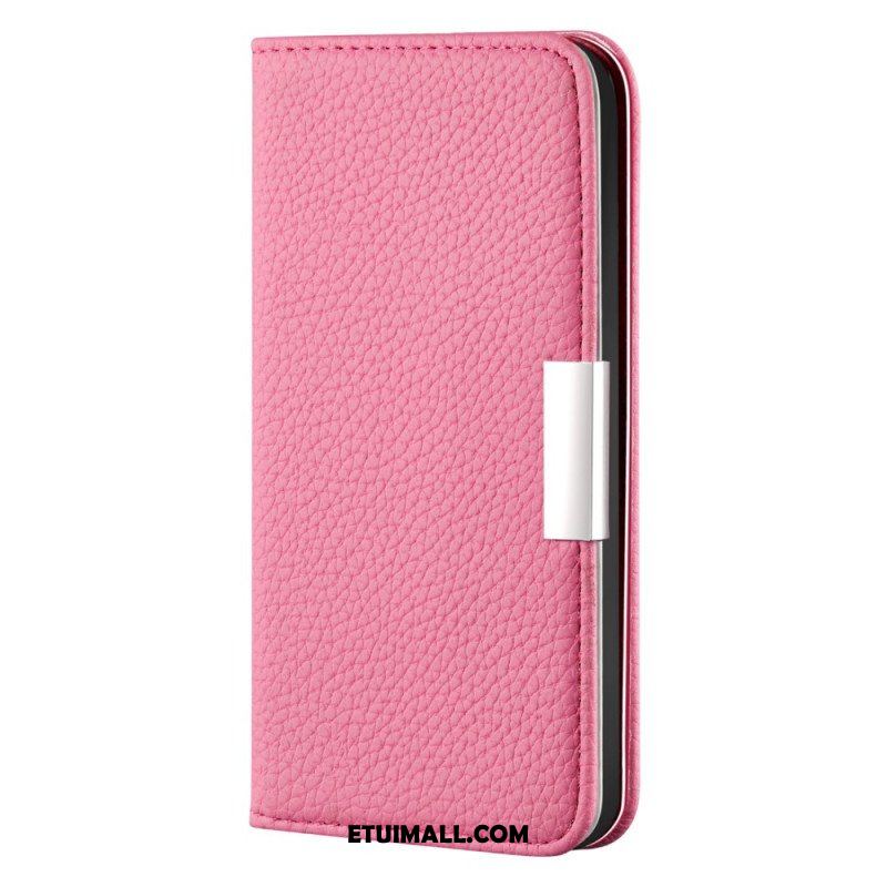 Etui Na Telefon do Samsung Galaxy S22 5G Etui Folio Liczi Ze Sztucznej Skóry Ultra Szykowny