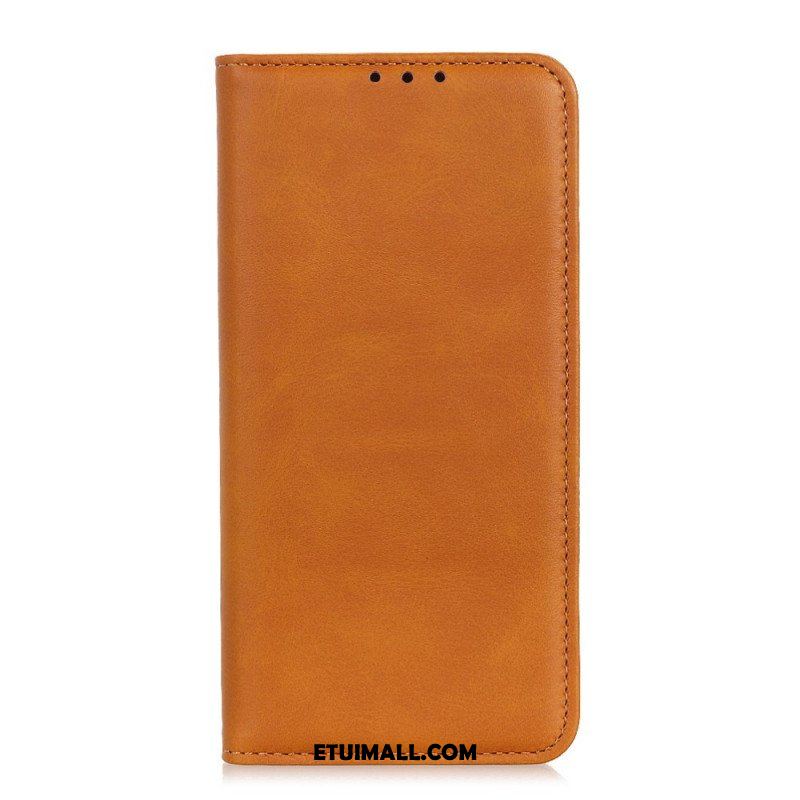 Etui Na Telefon do Samsung Galaxy S22 Plus 5G Etui Folio Elegancka Dwoina Skórzana