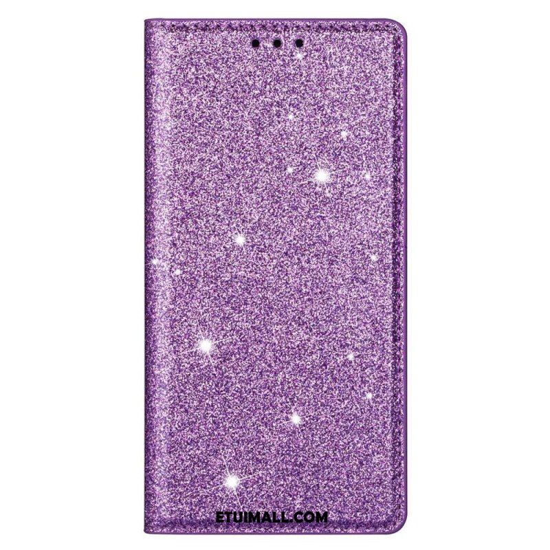 Etui Na Telefon do Samsung Galaxy S23 Ultra 5G Etui Folio Cekinowy Styl