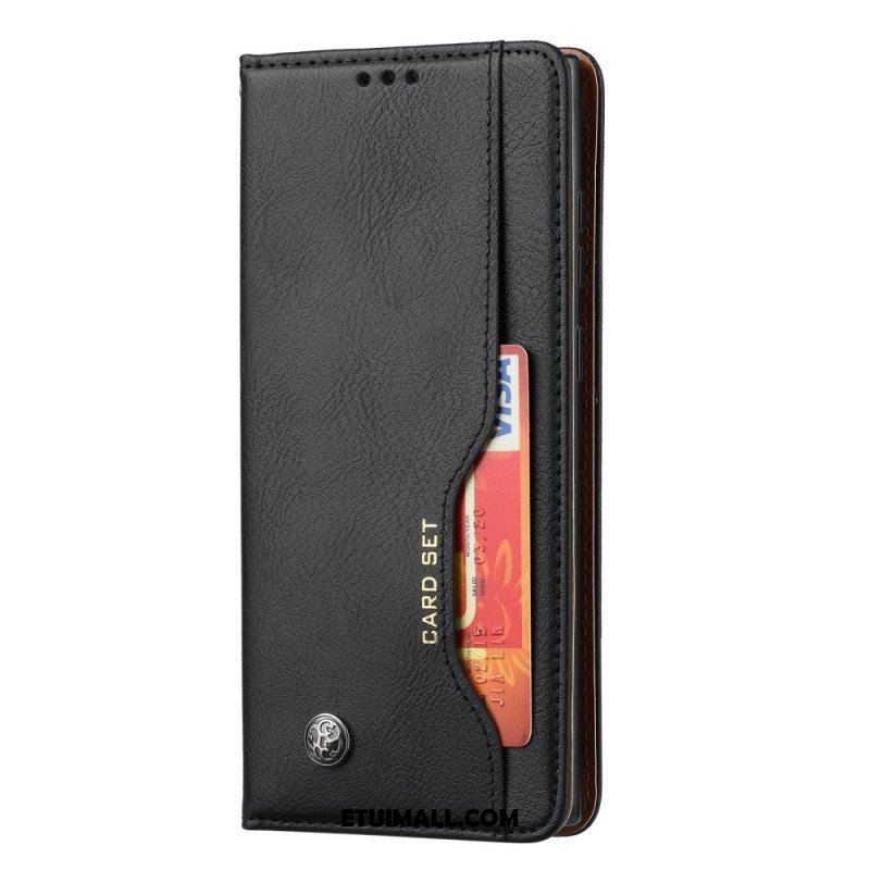 Etui Na Telefon do Samsung Galaxy S23 Ultra 5G Etui Folio Etui Na Karty Ze Sztucznej Skóry