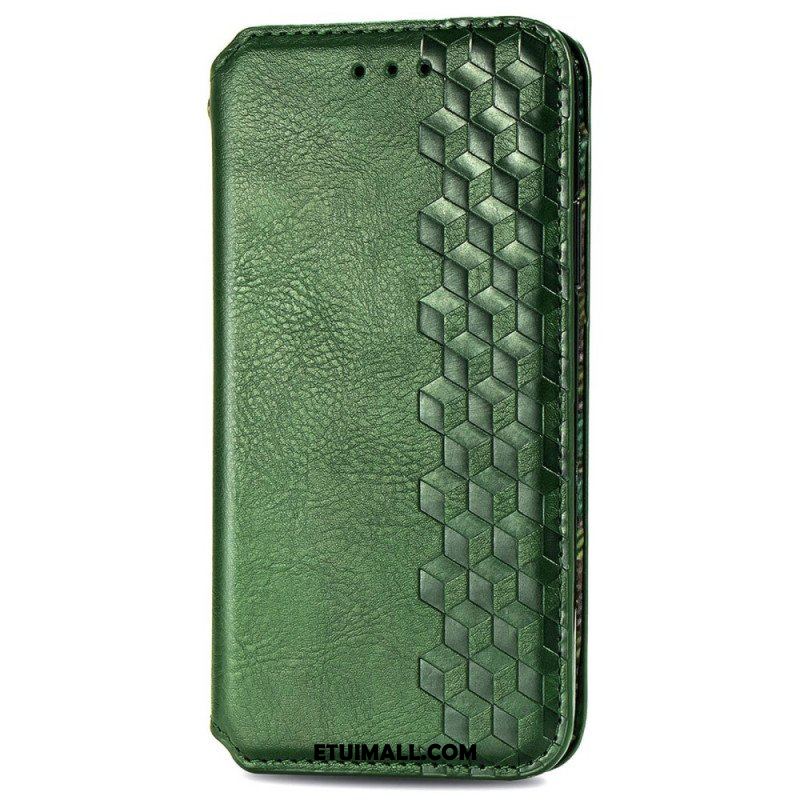 Etui Na Telefon do Xiaomi 12 / 12X Etui Folio Diamentowa Tekstura