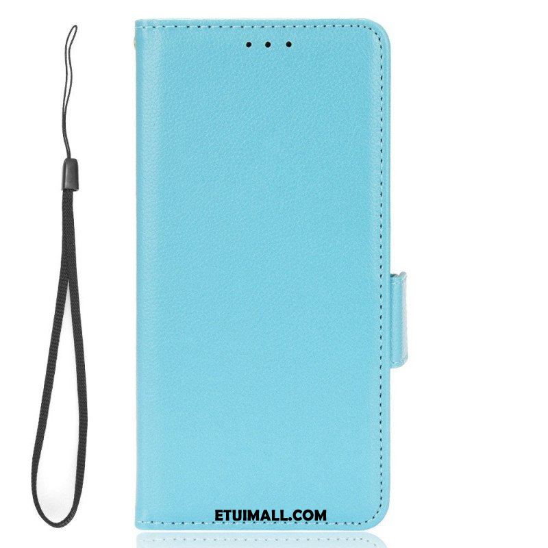 Etui Na Telefon do Xiaomi 12T / 12T Pro Etui Folio Efekt Skóry Z Paskiem