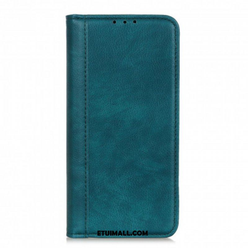 Etui Na Telefon do Xiaomi Redmi Note 10 Pro Etui Folio Dwoina Skóry Liczi