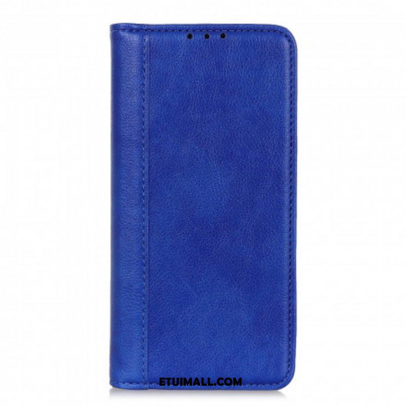 Etui Na Telefon do Xiaomi Redmi Note 10 Pro Etui Folio Dwoina Skóry Liczi