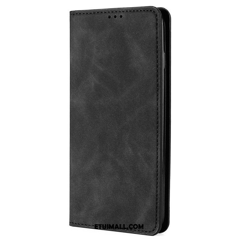 Etui Na Telefon do Xiaomi Redmi Note 10 Pro Etui Folio Klasyczny Dotyk Skóry