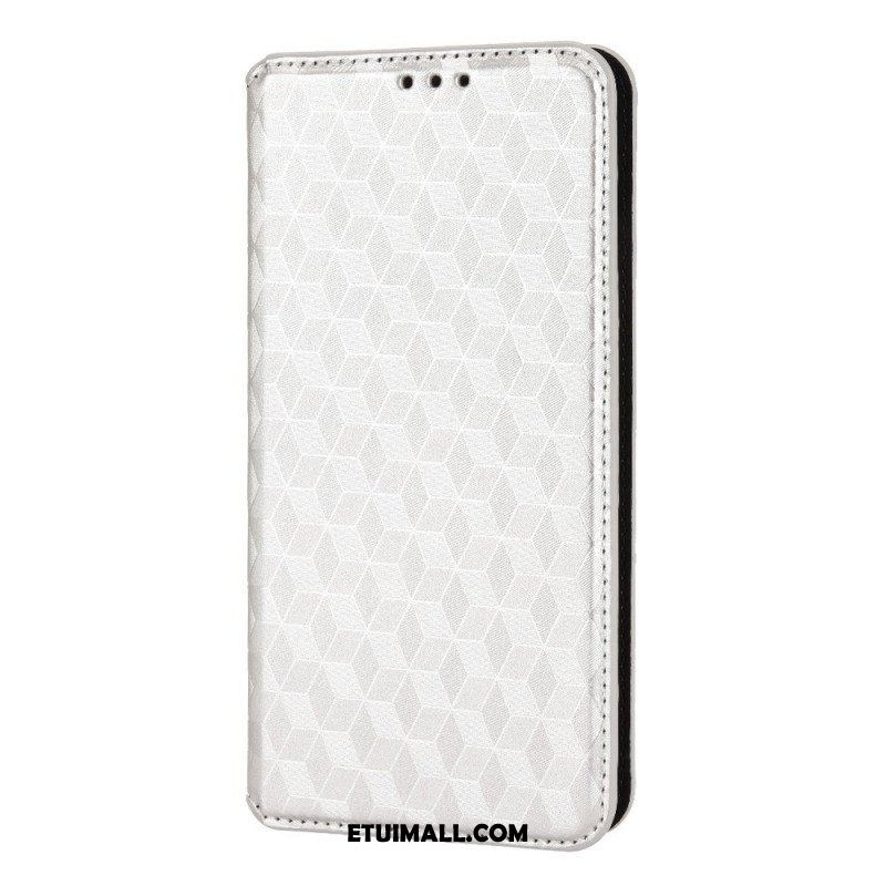 Etui Na Telefon do Xiaomi Redmi Note 11 / 11S Etui Folio Efekt Diamentowej Skóry 3d