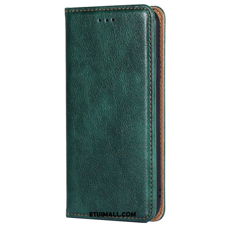 Etui Na Telefon do Xiaomi Redmi Note 11 Pro / 11 Pro 5G Etui Folio Przeszycia Ze Sztucznej Skóry