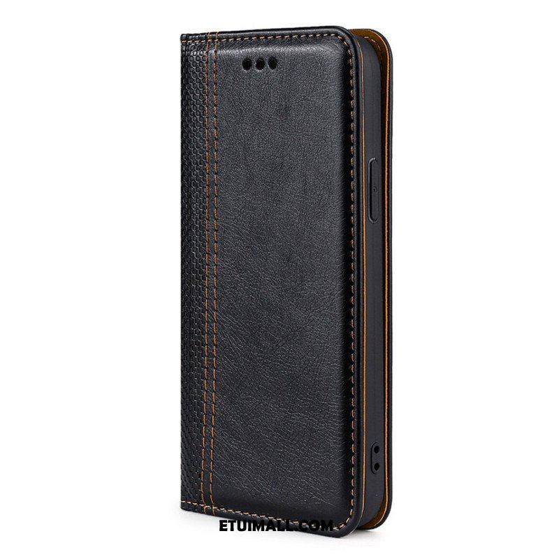 Etui Na Telefon do Xiaomi Redmi Note 11 Pro / 11 Pro 5G Etui Folio Teksturowany Efekt Skóry