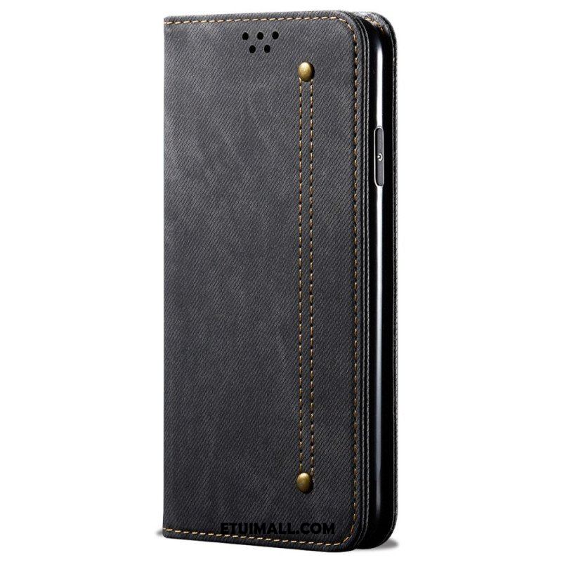 Etui Na Telefon do Xiaomi Redmi Note 11 Pro / 11 Pro 5G Etui Folio Tkanina Dżinsowa