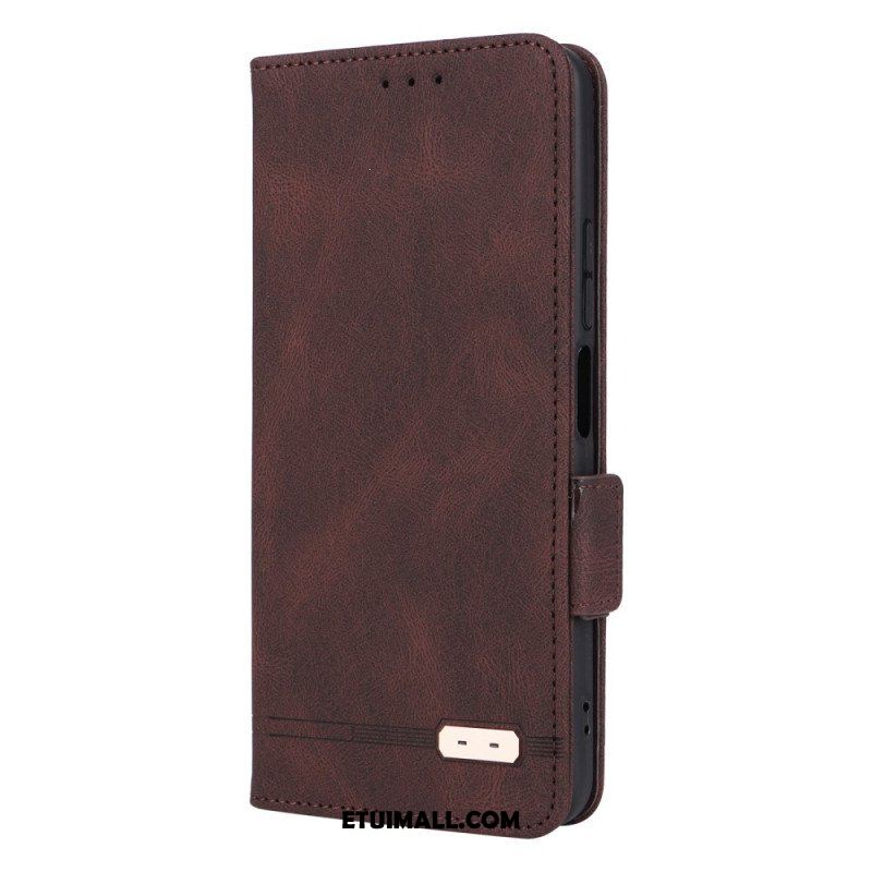 Etui Na Telefon do Xiaomi Redmi Note 12 4G Etui Folio Klasyka Vintage