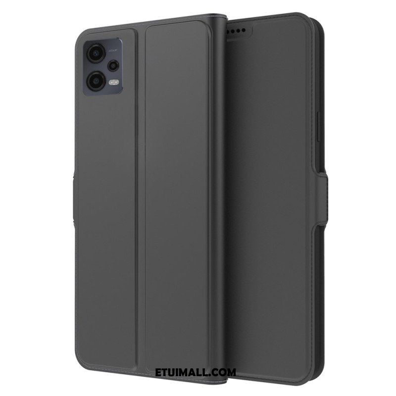 Etui Na Telefon do Xiaomi Redmi Note 12 5G Etui Folio Stylizacja Skóry