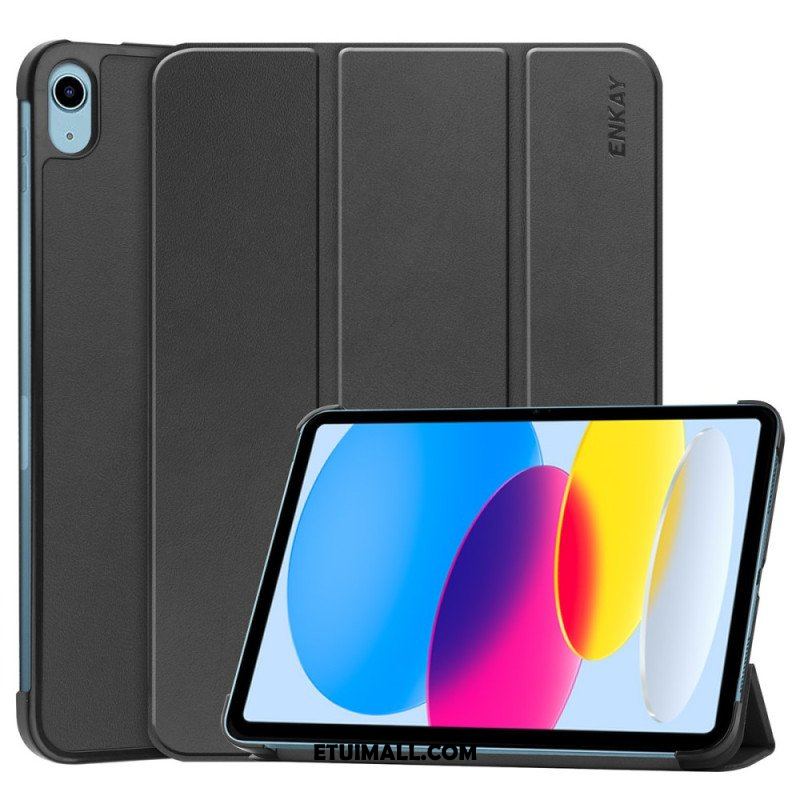 Etui Na Telefon do iPad 10.9" (2022) Sztuczna Skóra Enkay