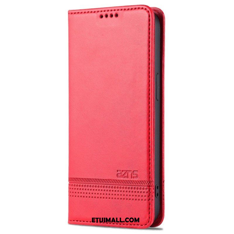 Etui Na Telefon do iPhone 14 Pro Etui Folio Stylizacja Skóry Azns