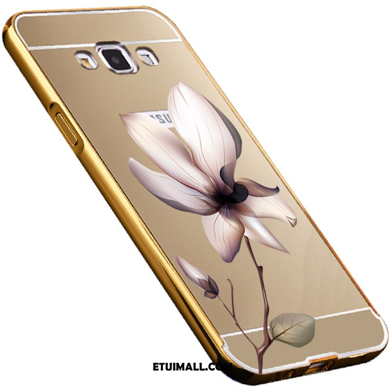 Etui Samsung Galaxy A8 Trójwymiarowy Relief Metal Lustro All Inclusive Futerał Online