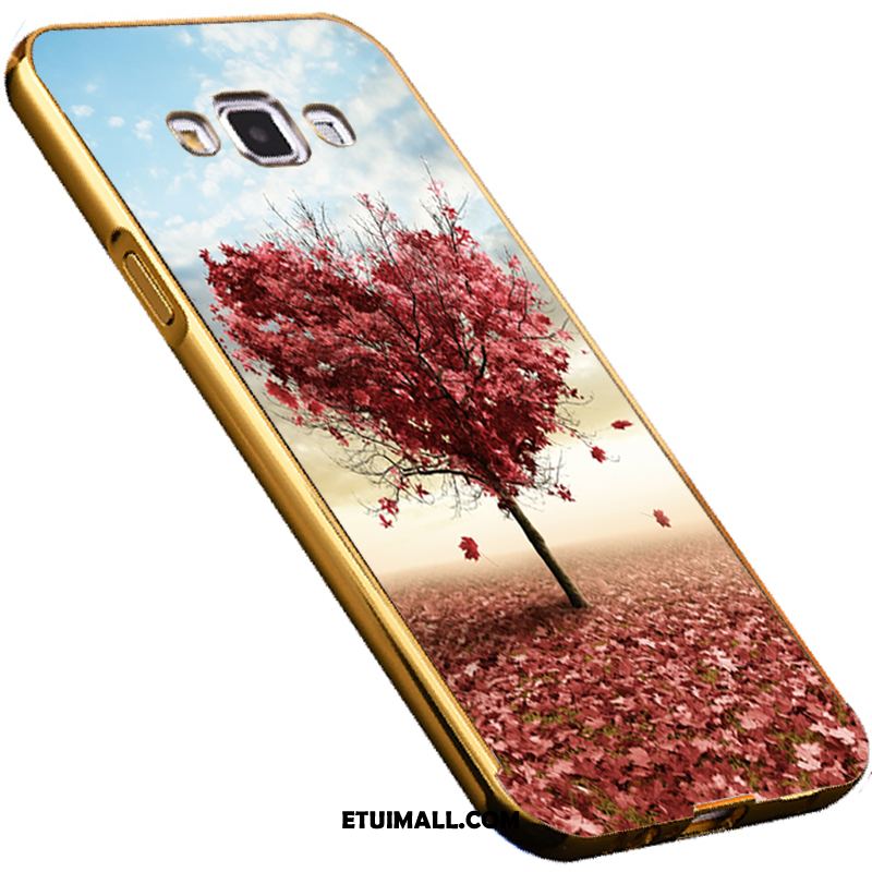 Etui Samsung Galaxy A8 Trójwymiarowy Relief Metal Lustro All Inclusive Futerał Online