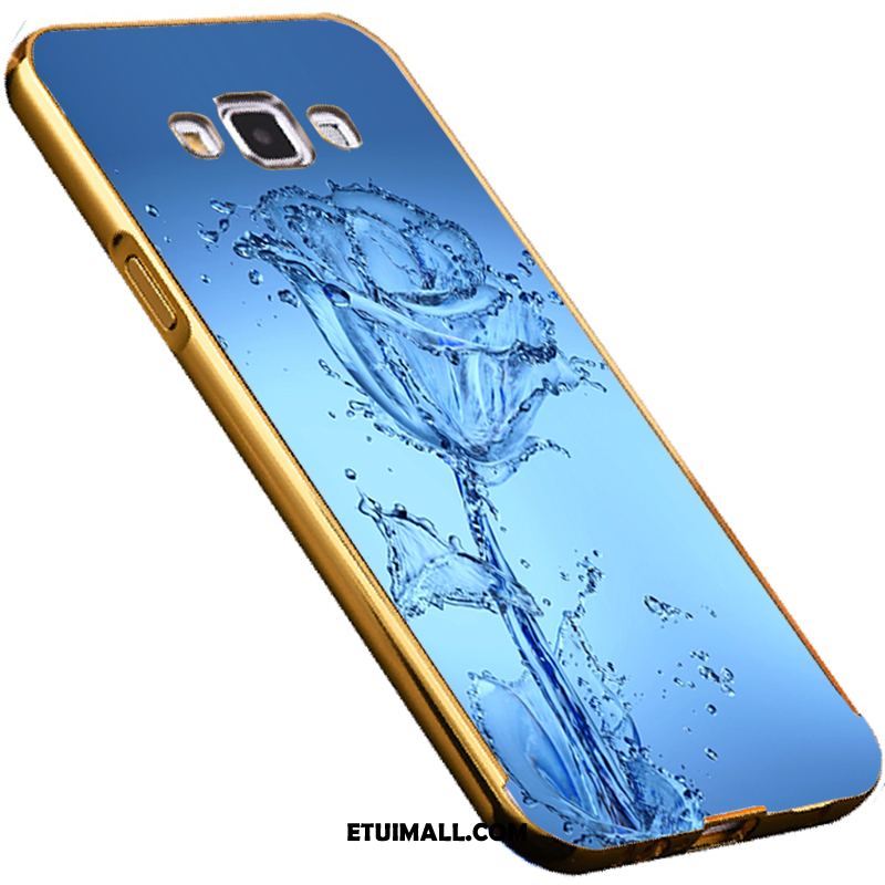 Etui Samsung Galaxy A8 Trójwymiarowy Relief Metal Lustro All Inclusive Futerał Online