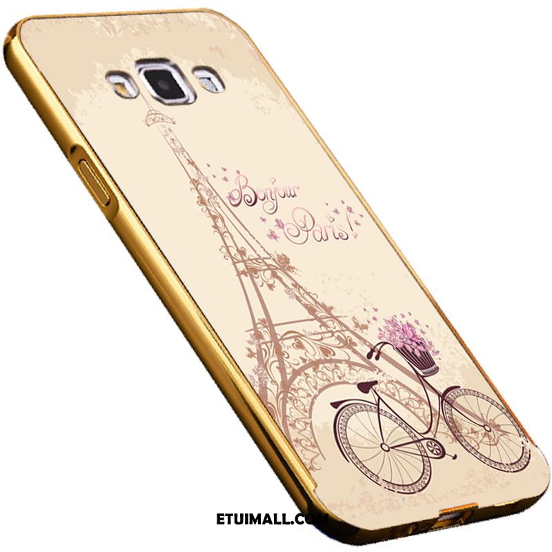 Etui Samsung Galaxy A8 Trójwymiarowy Relief Metal Lustro All Inclusive Futerał Online