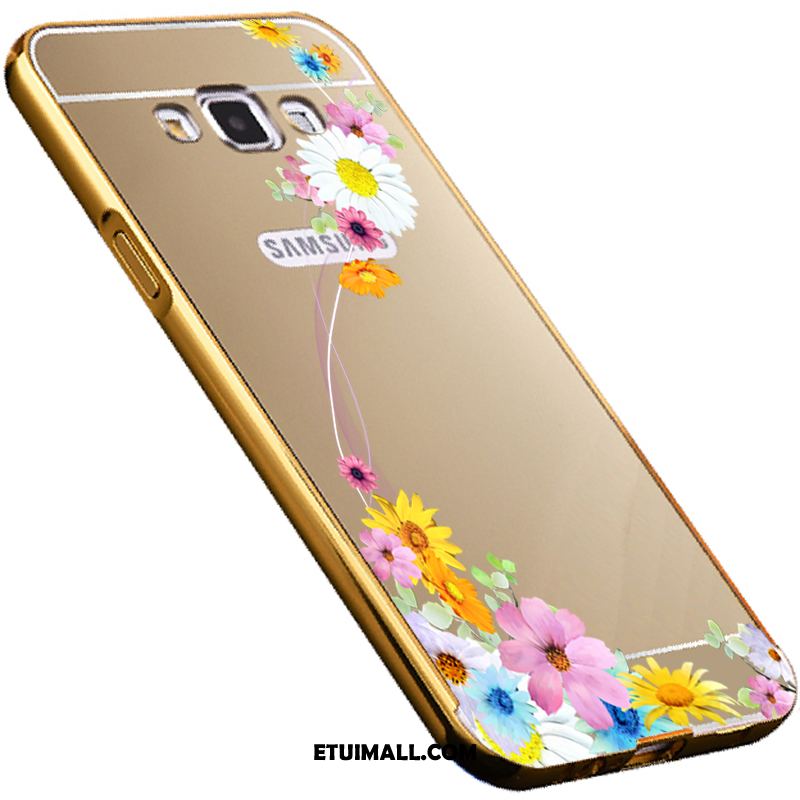 Etui Samsung Galaxy A8 Trójwymiarowy Relief Metal Lustro All Inclusive Futerał Online