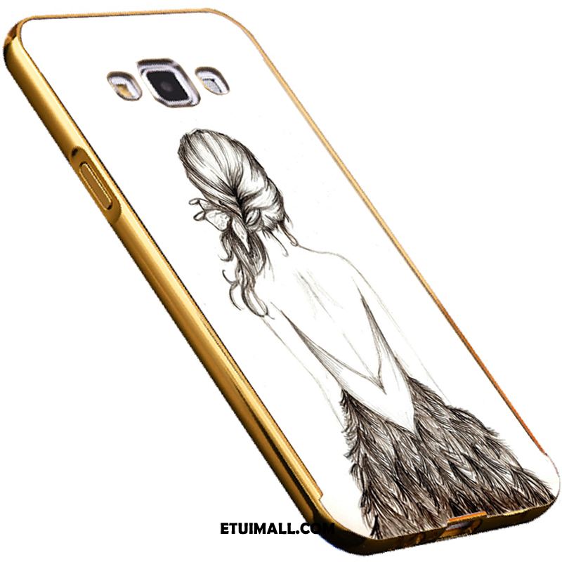 Etui Samsung Galaxy A8 Trójwymiarowy Relief Metal Lustro All Inclusive Futerał Online