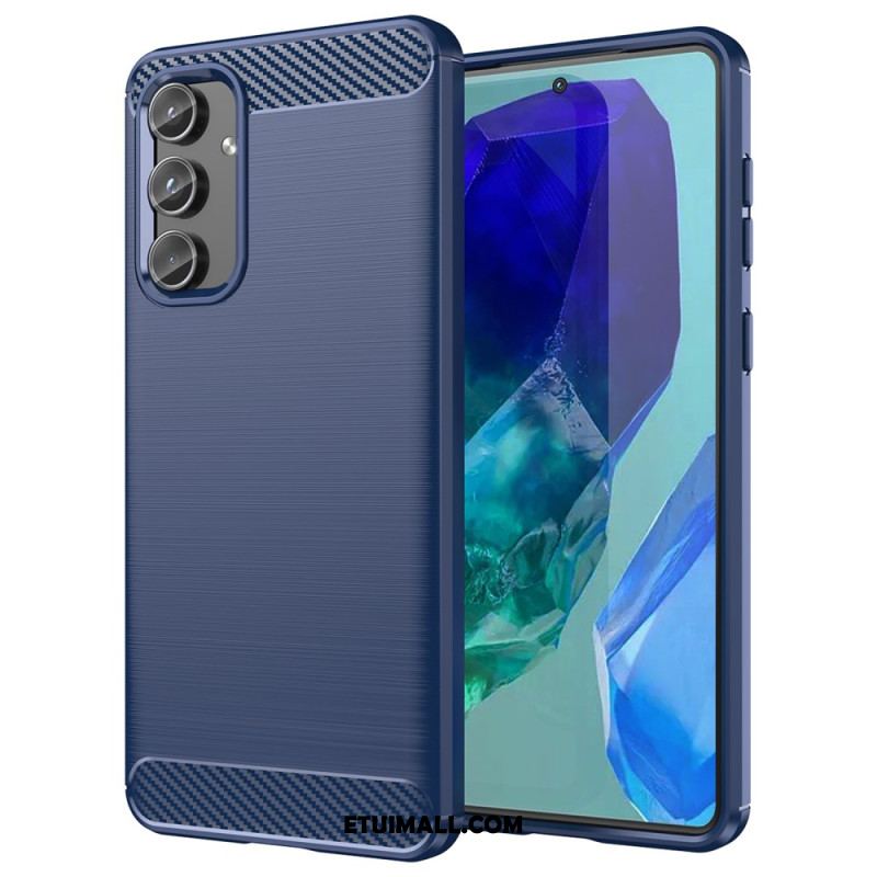 Etui Samsung Galaxy M55 5g Szczotkowane Włókno Węglowe