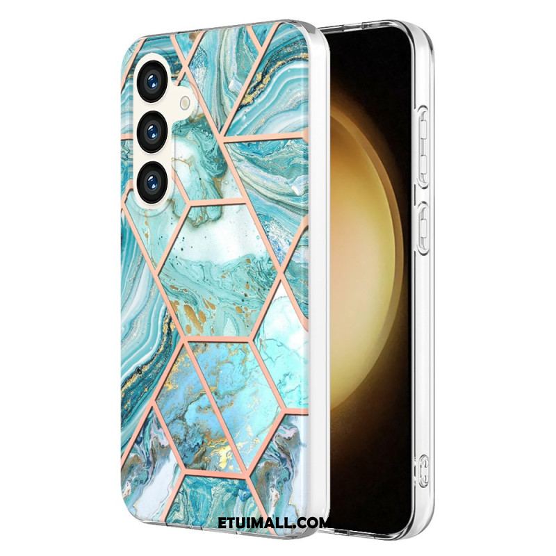 Etui Samsung Galaxy S24 5g Marmur Geometryczny