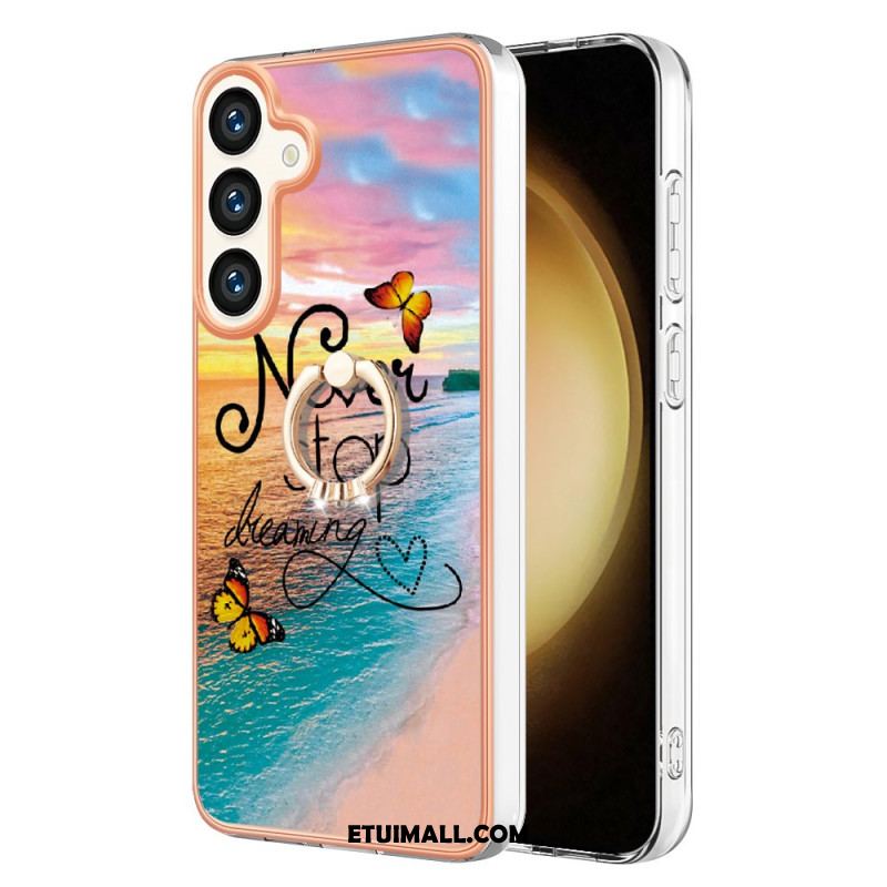 Etui Samsung Galaxy S24 5g Z Obsługą Stylu Marmurowego Etui Ochronne