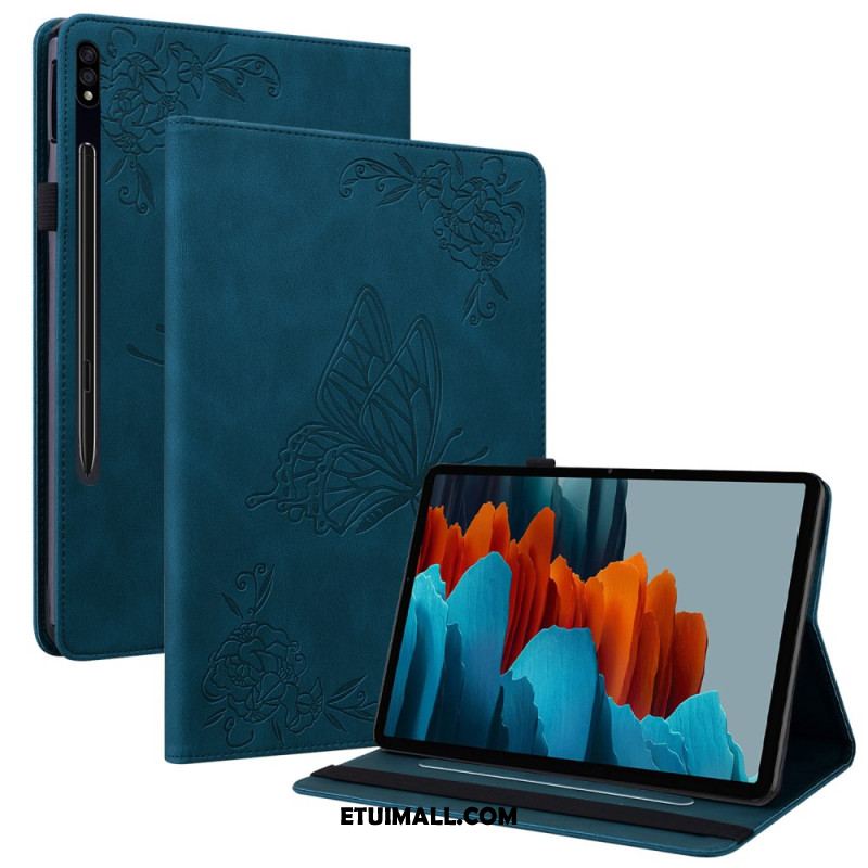 Etui Samsung Galaxy Tab S9 Fe Motyle I Kwiaty