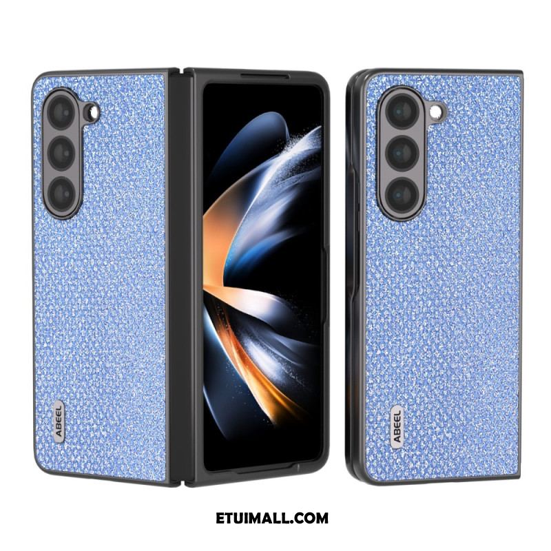 Etui Samsung Galaxy Z Fold 5 Sztuczna Skóra Abeel Etui Ochronne