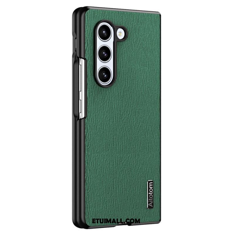 Etui Samsung Galaxy Z Fold 6 Dwastruktura Drewna