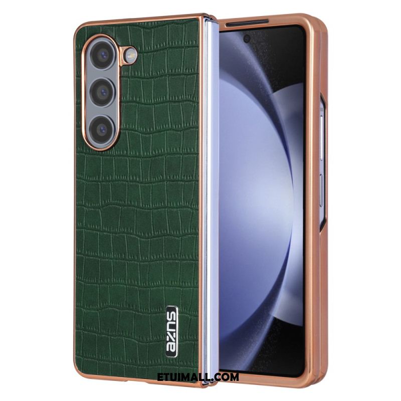 Etui Samsung Galaxy Z Fold 6 Skórzany Styl Azns Etui Ochronne