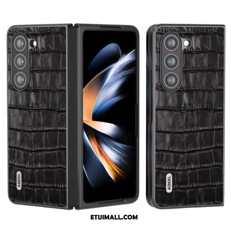 Etui Samsung Galaxy Z Fold 6 Tekstura Krokodyla Abeel