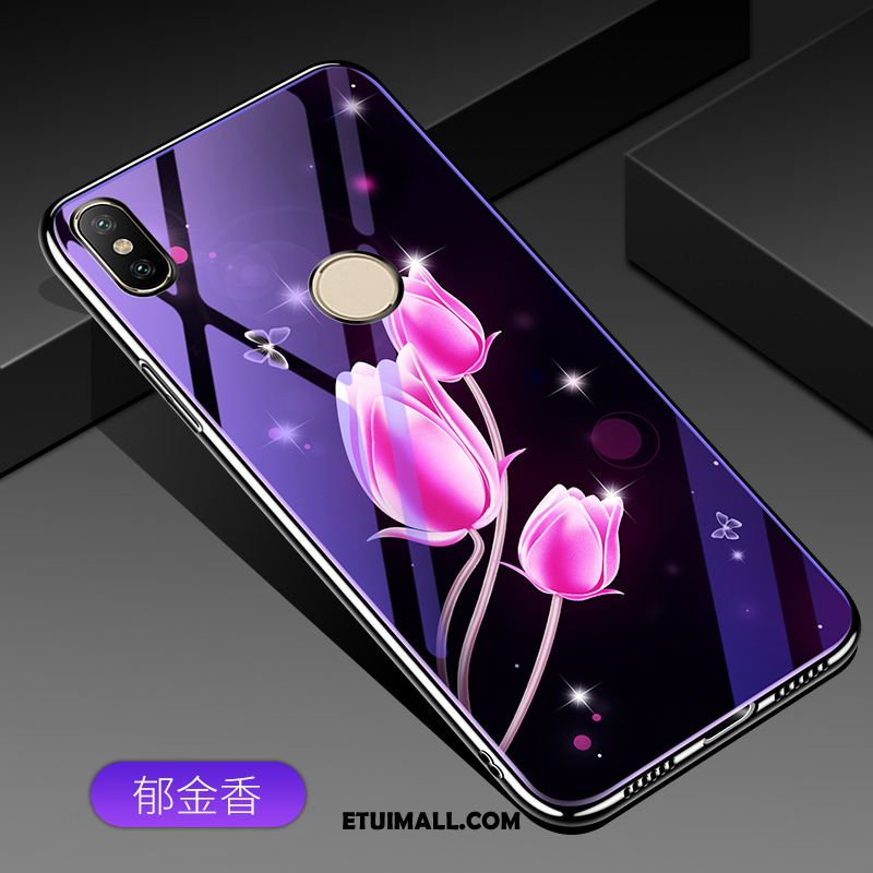 Etui Xiaomi Mi 8 Purpurowy Anti-fall All Inclusive Mały Miękki Futerał Sklep